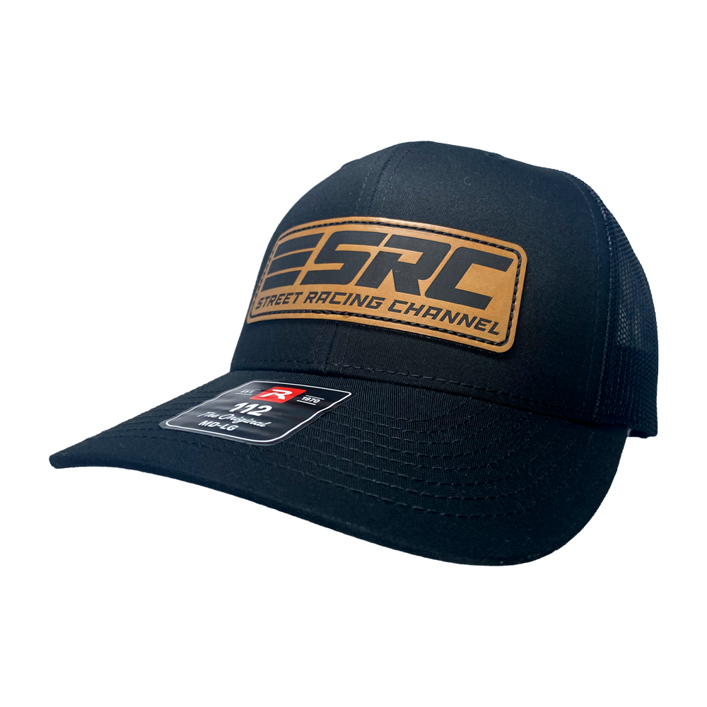 Racing Retro Leather Patch Hat Secondary image