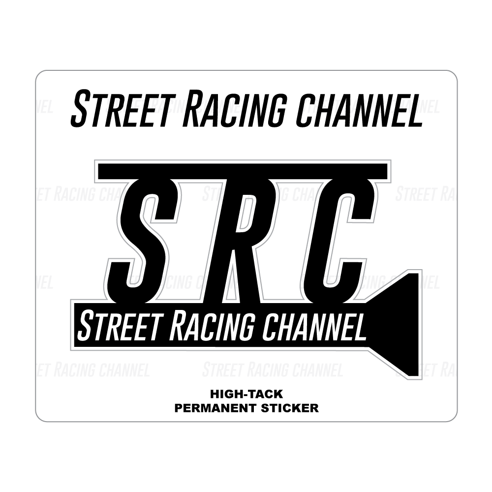 Classic SRC Sticker – Street Racing Channel