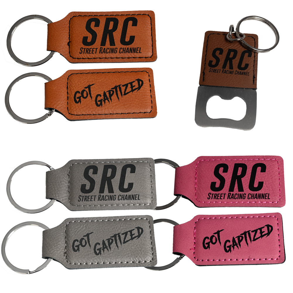 SRC Leather Keychains