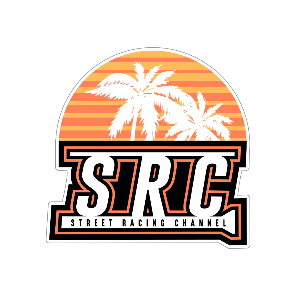 SRC Sunset Sticker Main image