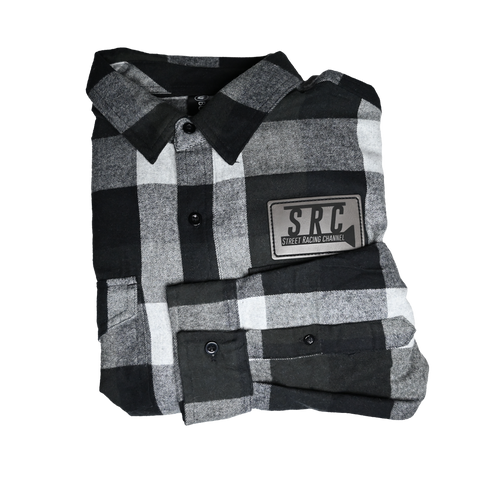 SRC Flannel - Black/Grey