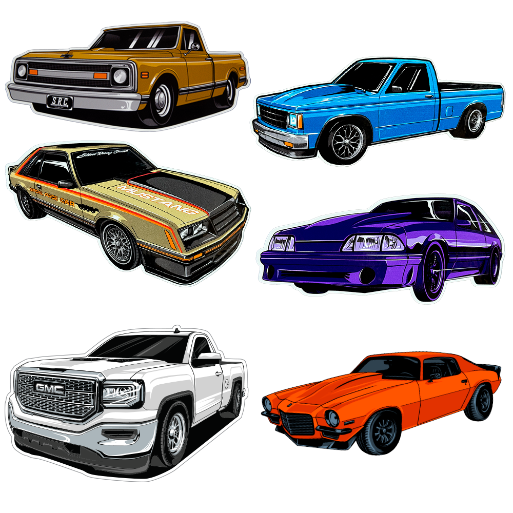 Giveaway Car Stickers Main image