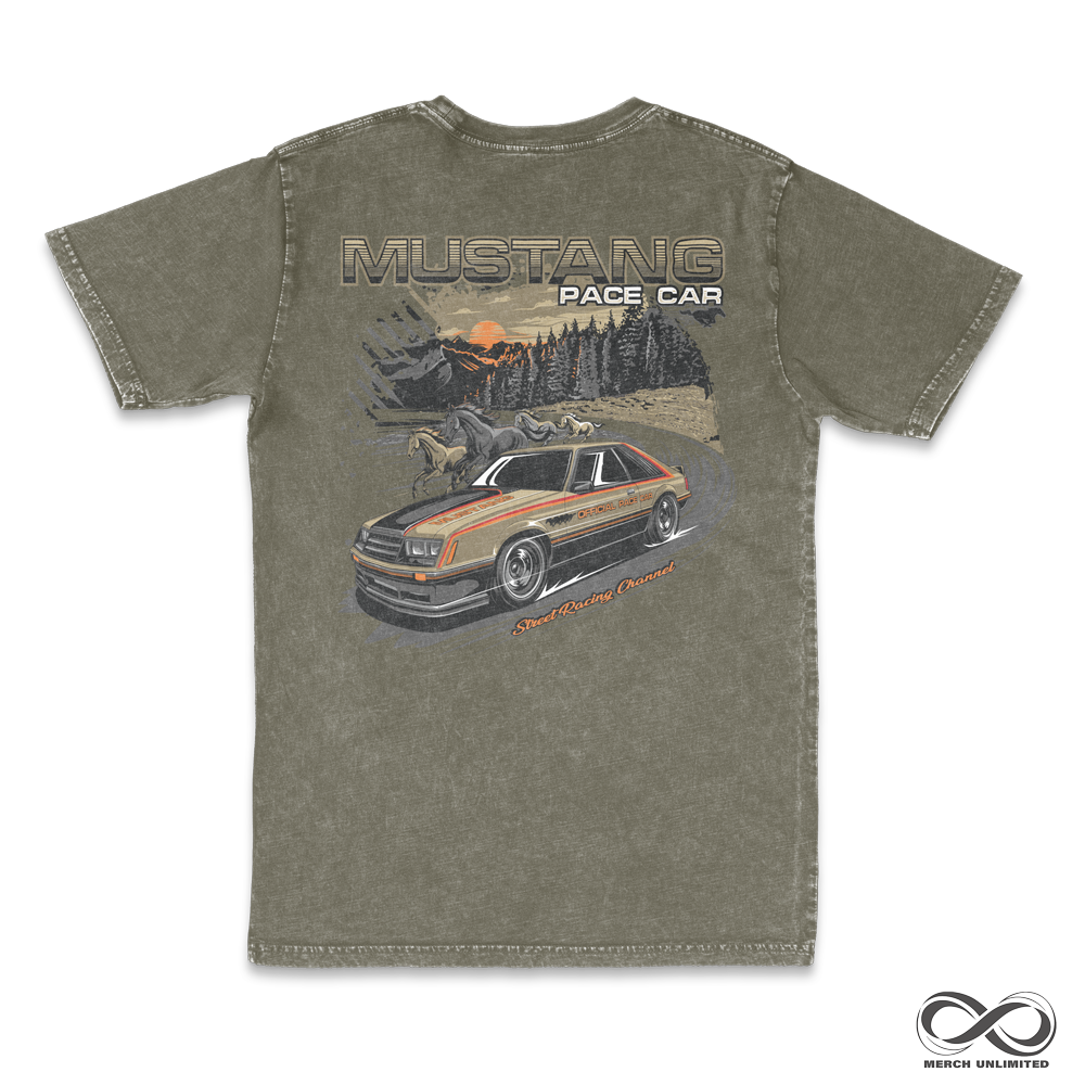 Mustang Pace Car Weathered Shirt